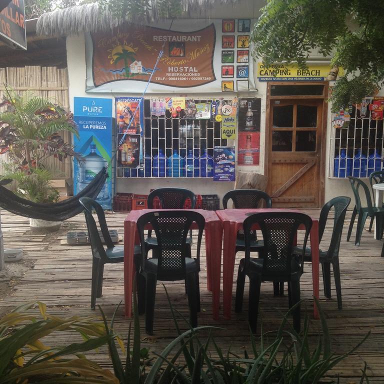 Hostal Camping Beach Salinas  Exterior foto